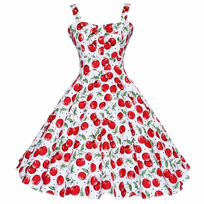 Lady's dress Cherry 1