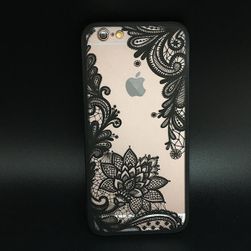 Kryt na iPhone zdobený květinami