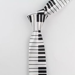 Cravată de bărbaţi cu motive muzicale - 16 variante