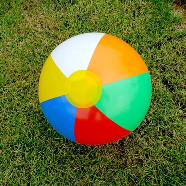 Nafukovací míč - barevný 1