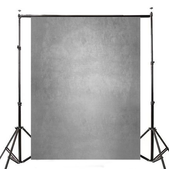 Fotografické pozadí v šedém odstínu - 1,5 x 2,1 m 1