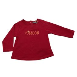 Koszulka dziecięca CANADA HOUSE, czerwona z długim rękawem, ROZMIARY DZIECIĘCE: ZO_ae39d7ce-a61d-11ed-aa22-9e5903748bbe