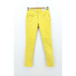 Damskie/Dziewczęce spodnie New Brooke - Pepe Jeans, Żółty, Rozmiary Spodnie: ZO_e2c6f64e-162b-11ec-a2eb-0cc47a6c9c84