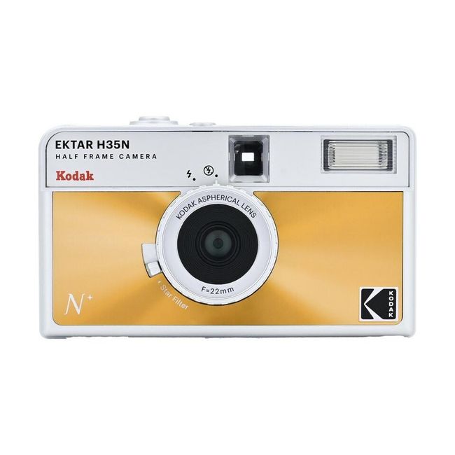 EKTAR H35N Glazed Analogový fotoaparát oranžový ZO_BE1700488 1