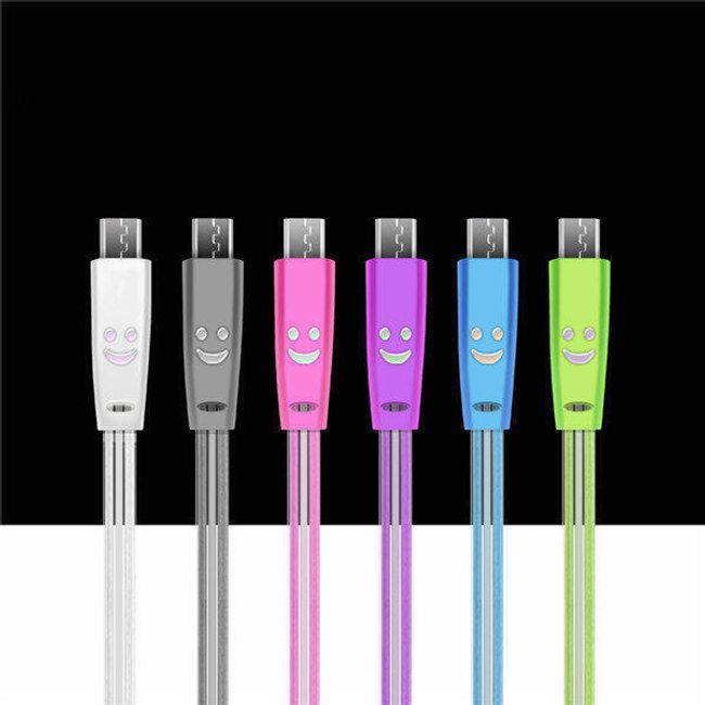 Nabíjací kábel USB s LED svetlom 1