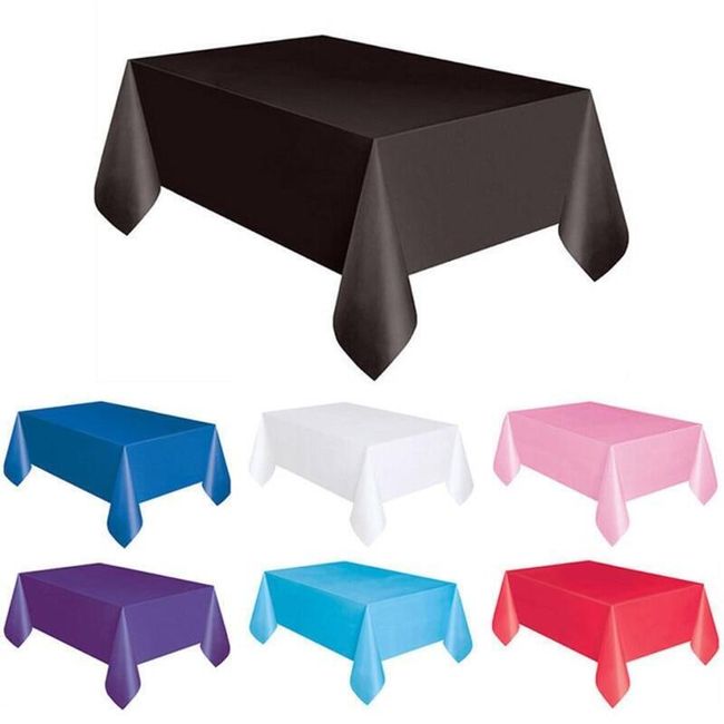 Jednobarevný ubrus na stůl - 7 barev 1