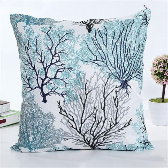 Poszewka na poduszkę - Drzewa w zimie 1