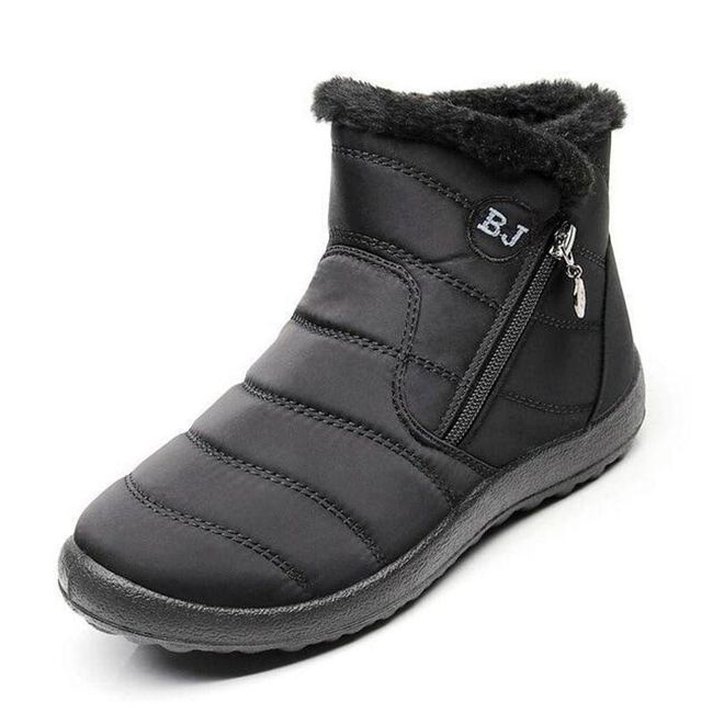 Dámske zimné topánky Kierra Black - veľkosť 5,5, Veľkosti obuvi: ZO_228537-36 1