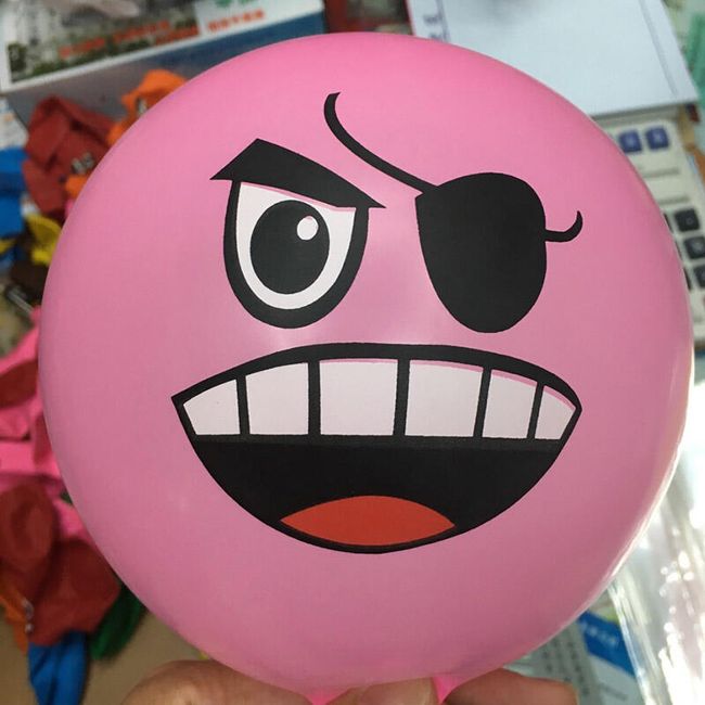 Sada balónků s obličejem - 20 kusů 1