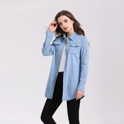 Cămașă pentru femei din material denim