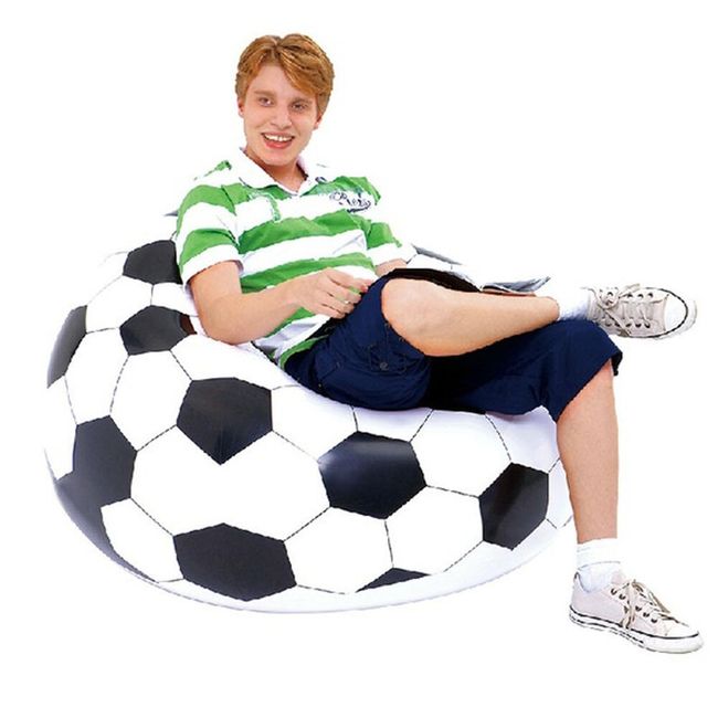 Nafukovacia futbalová lopta na sedenie 1