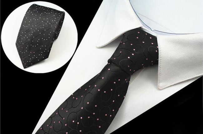 Elegancki krawat męski - 15 wariantów 1