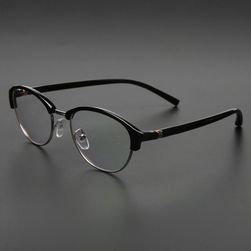 Męskie okulary przeciwsłoneczne z czarnymi oprawkami
