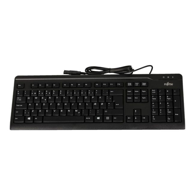 Клавиатура KB410, USB, 553 g, черна, DK ZO_180546 1