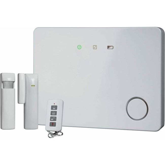 Smartwares IP radijski alarmni sistem detektor gibanja LED sirena daljinski upravljalnik 90 dB ZO_256189 1