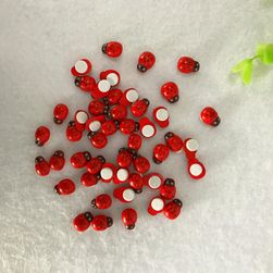 Barevné samolepicí berušky - 50 kusů