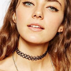 Svůdný retro choker náhrdelník - 9 barev