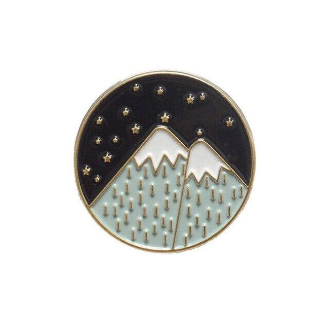 Unisex brož Mountain 1