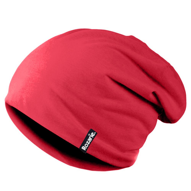 Унисекс шапка Rozarie - червена, цвят: ZO_16358390-b3c5-11ee-8ae5-8e8950a68e28 1