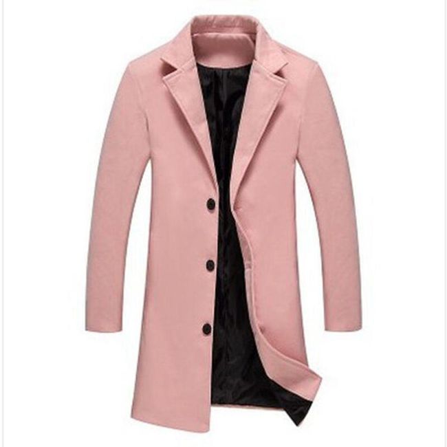 Мъжко палто Emmett Pink - , размери XS - XXL: ZO_19809452-b3c7-11ee-b338-8e8950a68e28 1