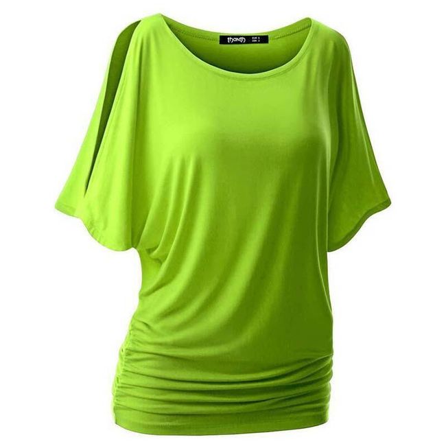Ženska majica sa rupicama na ramenima u više boja 1