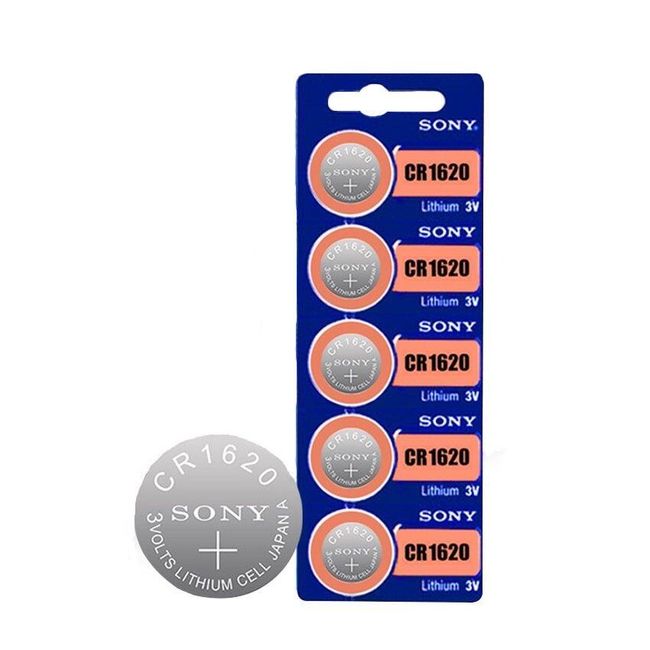 Button cell batteries CR1620 Sony 1