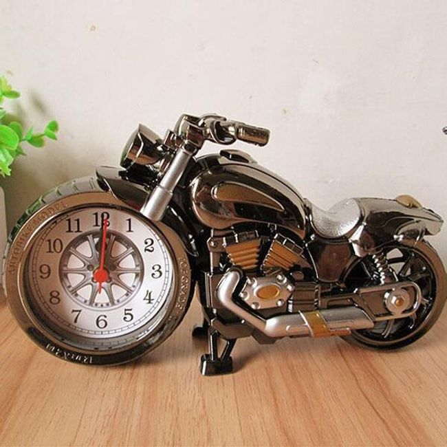 Ceas cu alarmă în formă de motocicletă 1