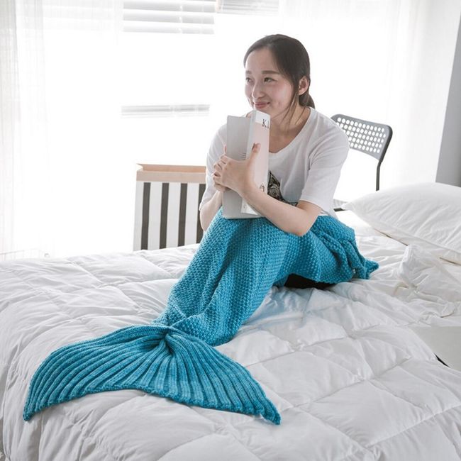 Mermaid tail blanket JH6 1