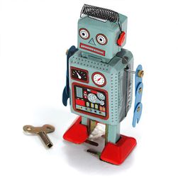 Jucărie mecanică cu cheiță - Robot