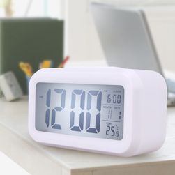 Digitális ébresztőóra hőmérővel