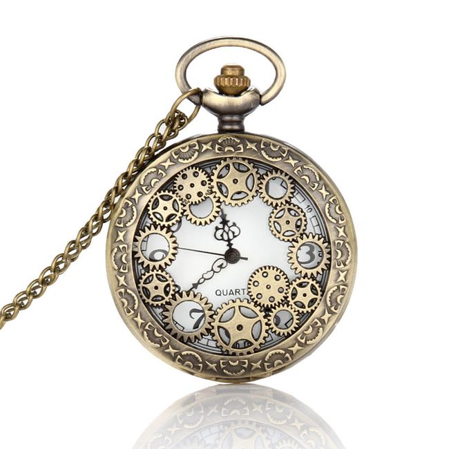 Kapesní hodinky ve steampunkovém designu 1