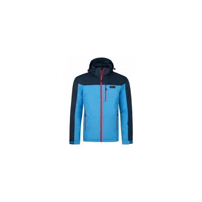 Pánská lyžařská bunda FLIP - M - blue žlutý zip, Barva: Modrá, Velikosti XS - XXL: ZO_203771-MOD-M 1