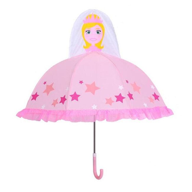 Deštník pro děti se zvířátky nebo panenkou - 9 variant 1
