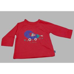 Koszulka dziecięca, Petits, czerwona z nadrukiem, Rozmiary DZIECIĘCE: ZO_e32e1fa8-9e11-11ed-bf01-9e5903748bbe