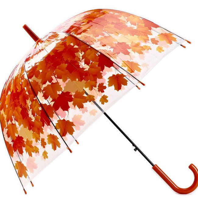 Чадър с листа - 4 цвята 1