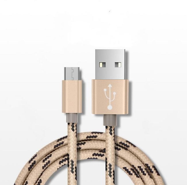 Cablu data micro USB 2.0 în design elegant - 2 m 1