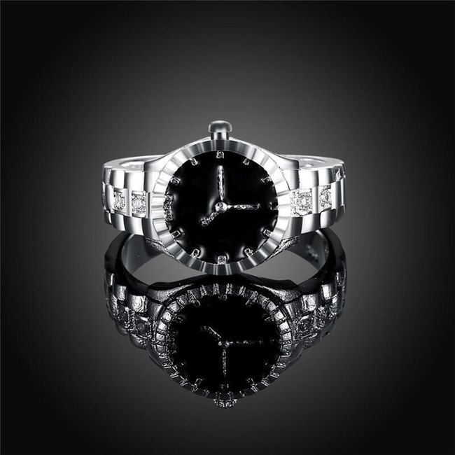 Prsten v designu hodinek 1