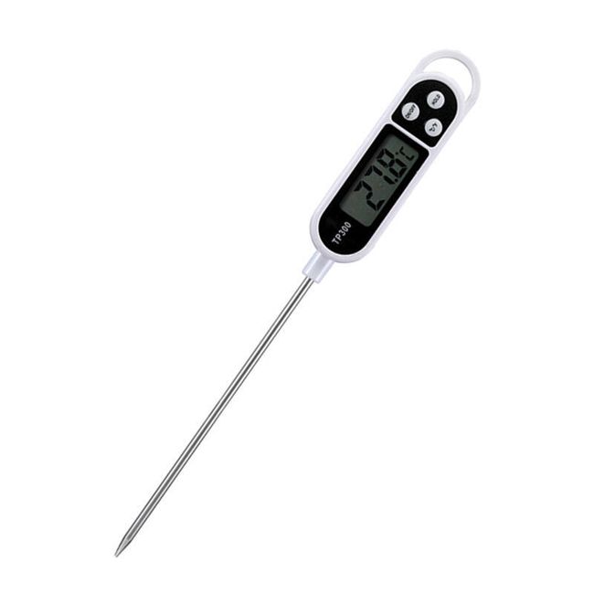 Дигитален термометър за хранителни продукти в бял цвят 1