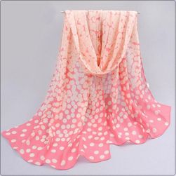 Дамски шал в пастелни цветове - 3 варианта