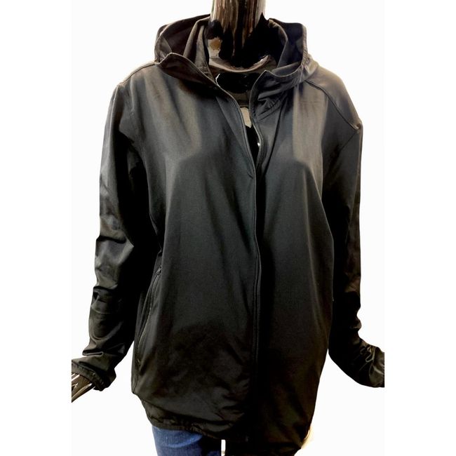 Muška funkcionalna majica s kapuljačom - Dressman Active - crna, veličine XS - XXL: ZO_256681-2XL 1