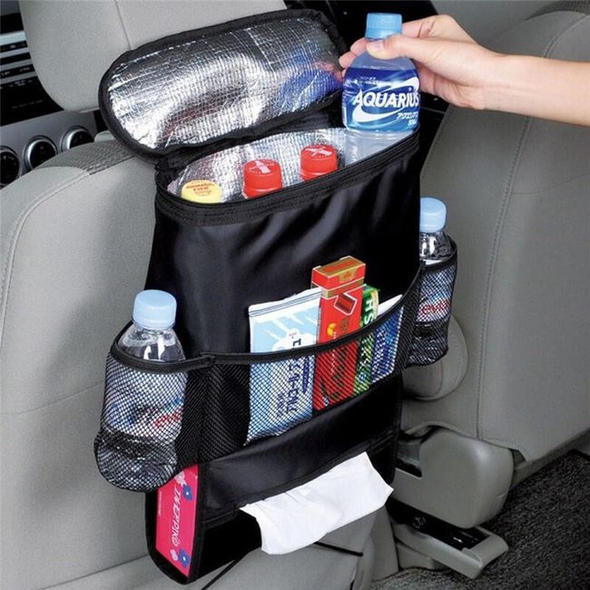 Organizator pentru scaun auto - negru 1