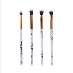 Cosmetic brushes set Marble