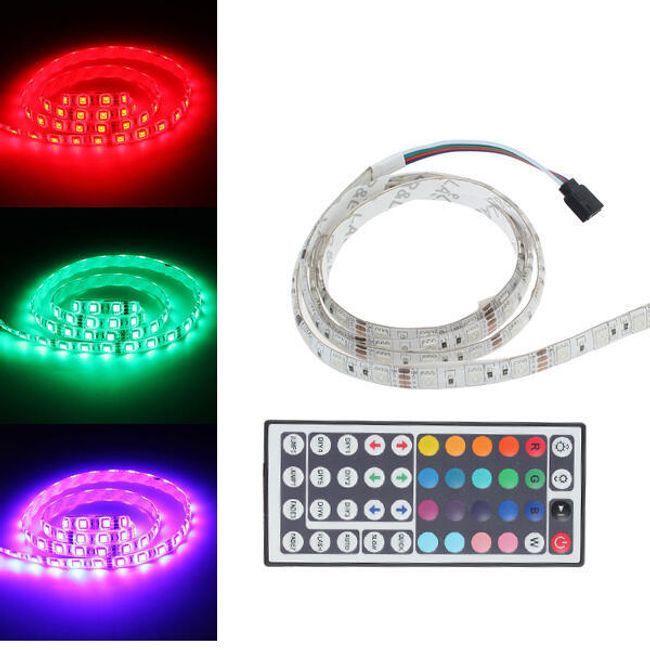 RGB LED pásek s dálkovým ovládáním - 100 cm 1
