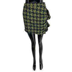 Ženska suknja A BYCICLETTE, kaki, crna, Veličine XS - XXL: ZO_110051-S