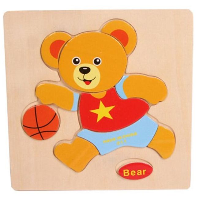 Wooden jigsaw puzzles B07714 1