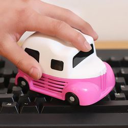 Mini vysávač na čistenie klávesnice v podobe auta