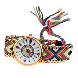 Zegarek z dzianiny - różne kolory
