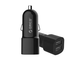 Încărcător auto cu două porturi USB