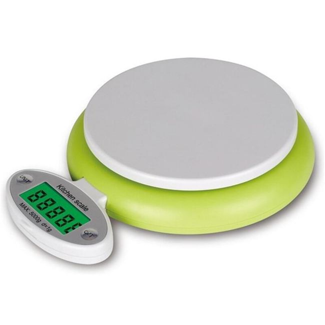 Kuchyňská digitální váha - zelená 1