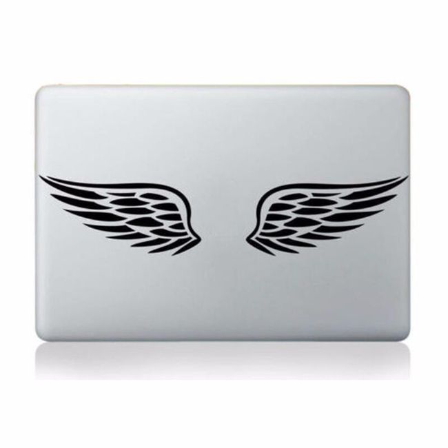 Samolepka na notebook s andělskými křídly 1